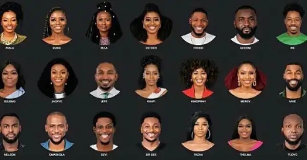 See All The BBNaija Housemates